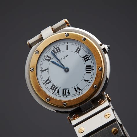 cartier santos quartz watch price|santos de cartier watch price.